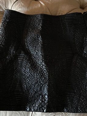 Bebe faux leather mini skirt